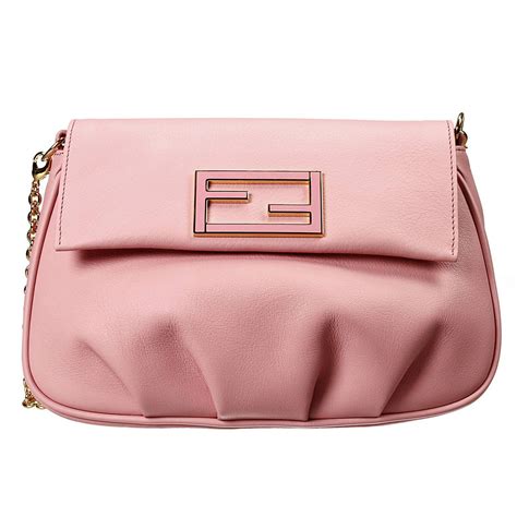 fendi pink clutch|Fendi clutch price.